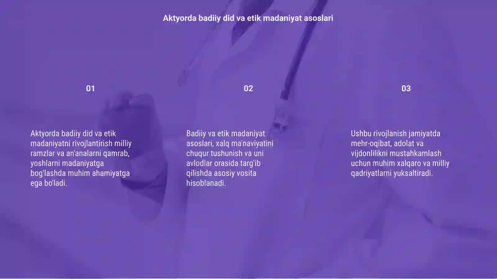 Aktyorda badiiy did va etik madaniyatni rivojlantirish 3