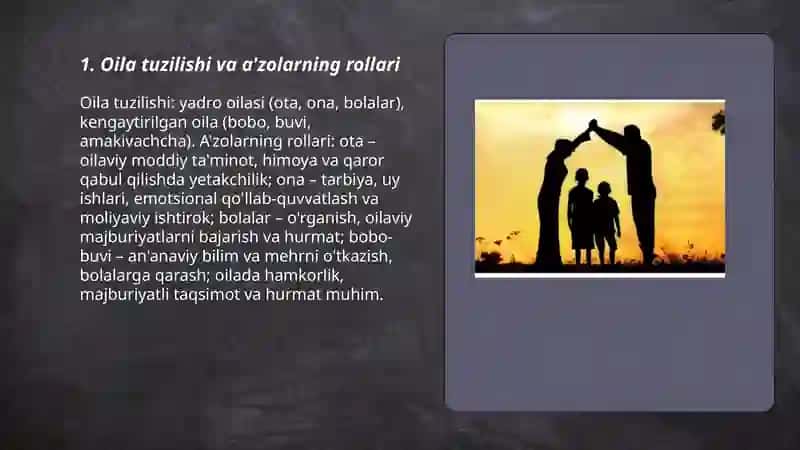 Oila va jamiyat 3