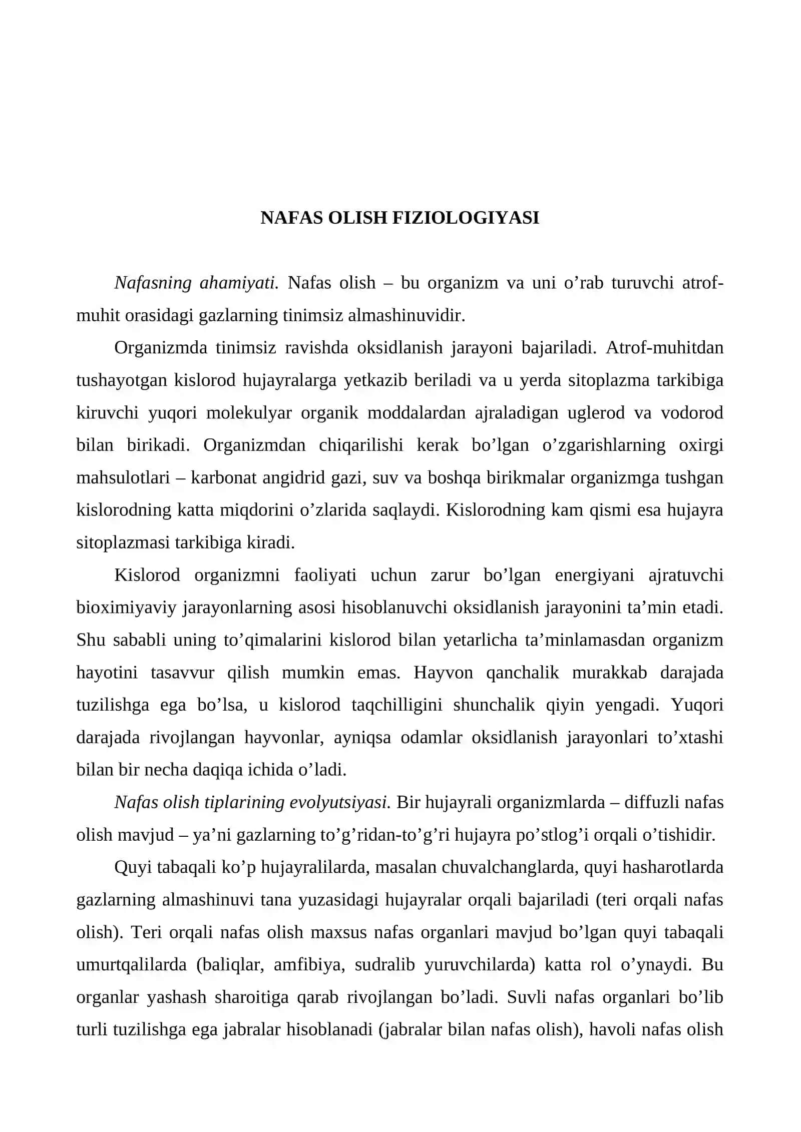 Nafas olish organlari fiziologiyasi 3