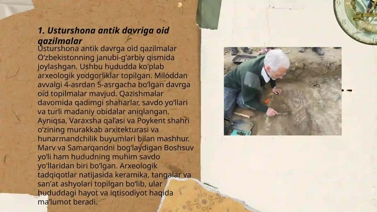 Usturshona antik davr arxeologiyasi 3