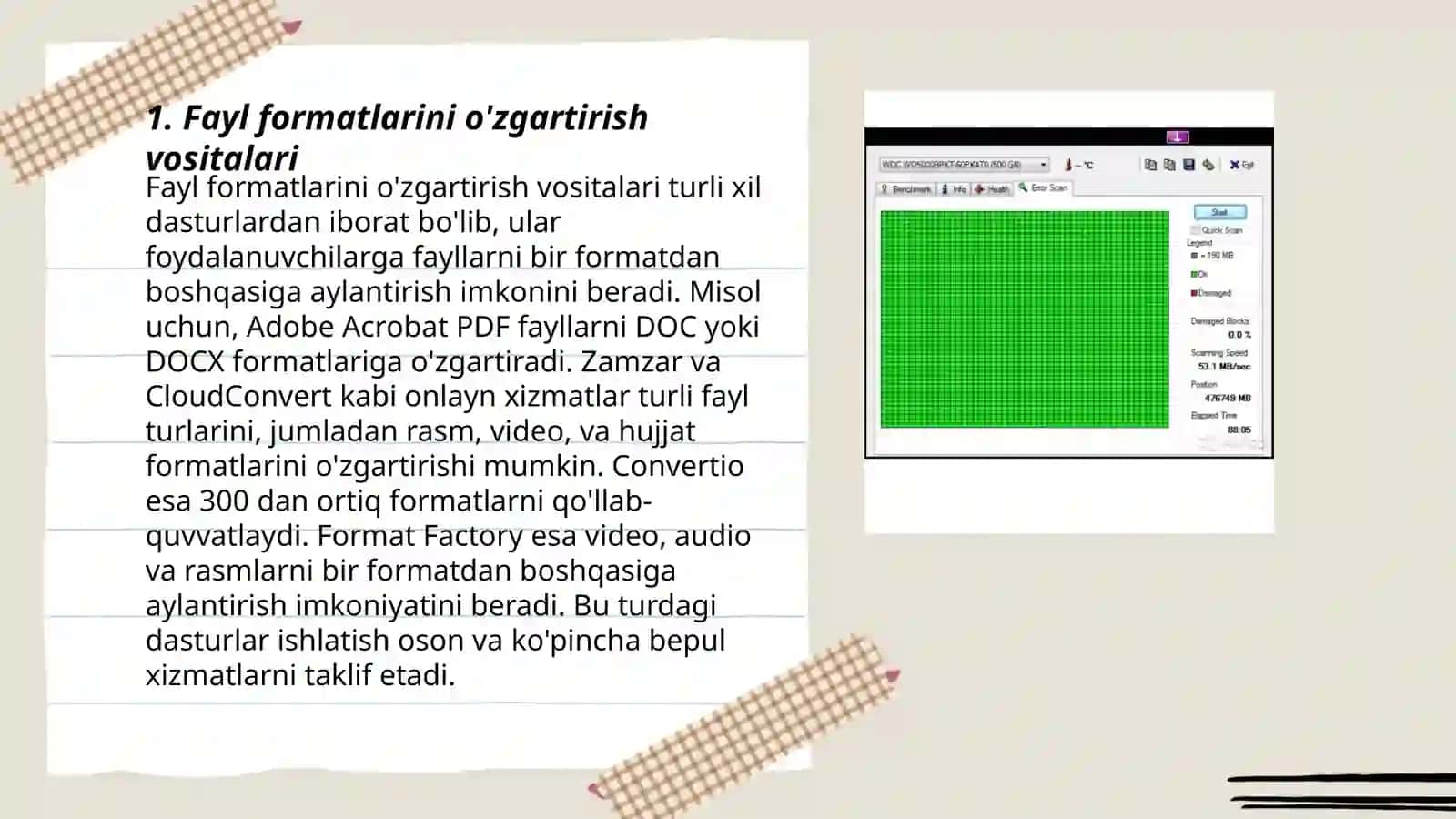 Fayl formatlarini o'zgartirish vositalari 3