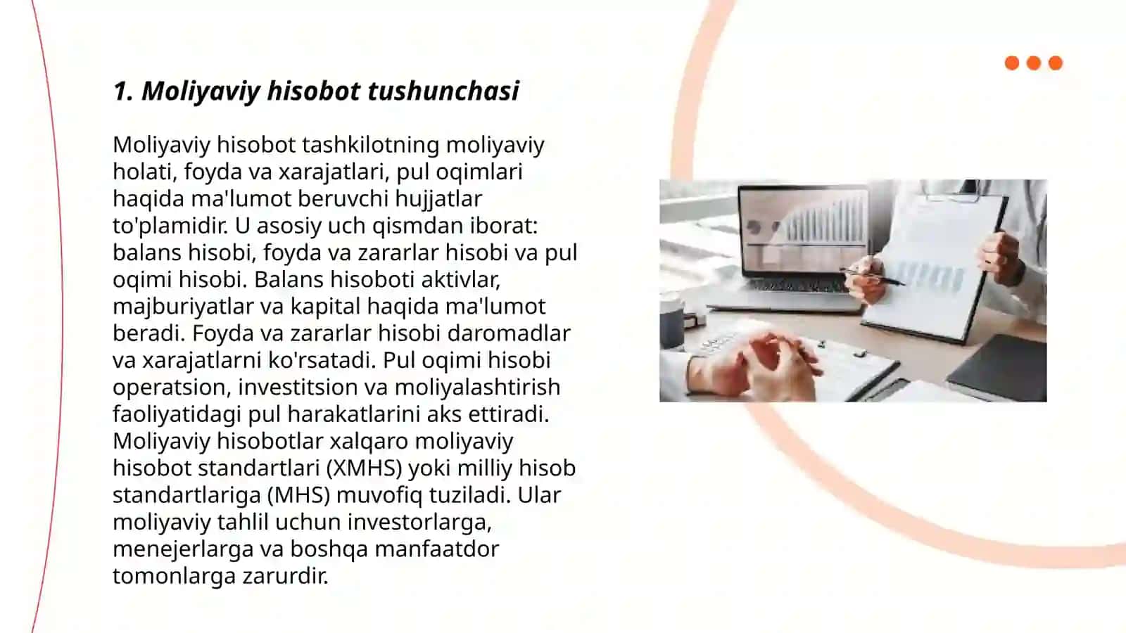 Moliyaviy hisobot tushunchasi 3