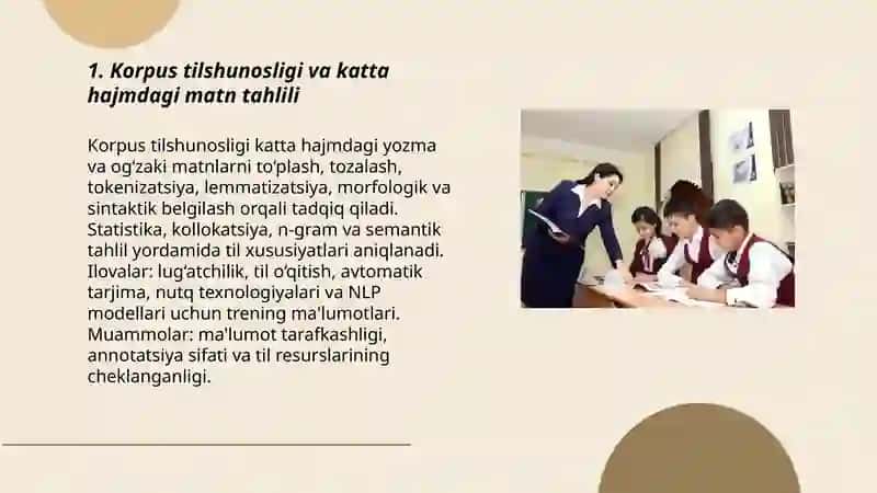 Tilshunoslikning zamonaviy yo'nalishlari 3
