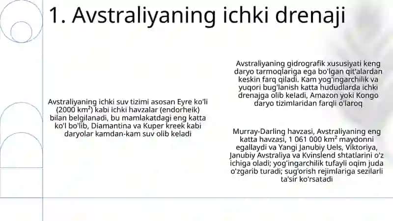 Materiklar gidrografiyasi 3