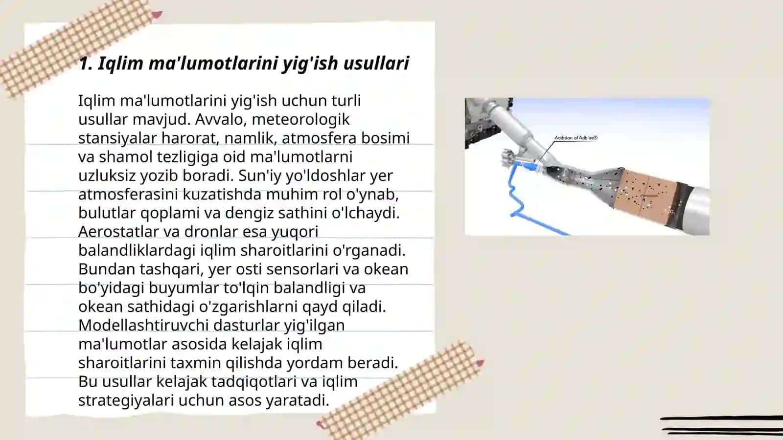 Iqlim ma'lumotlaridan foydalanishni o'rganish 3