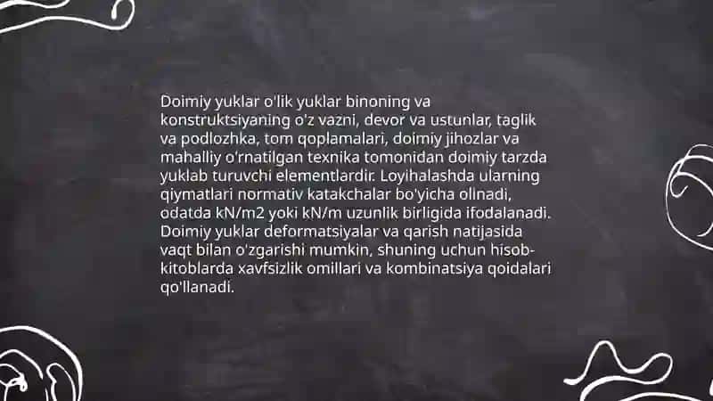 Yuklarning tasnifi 3