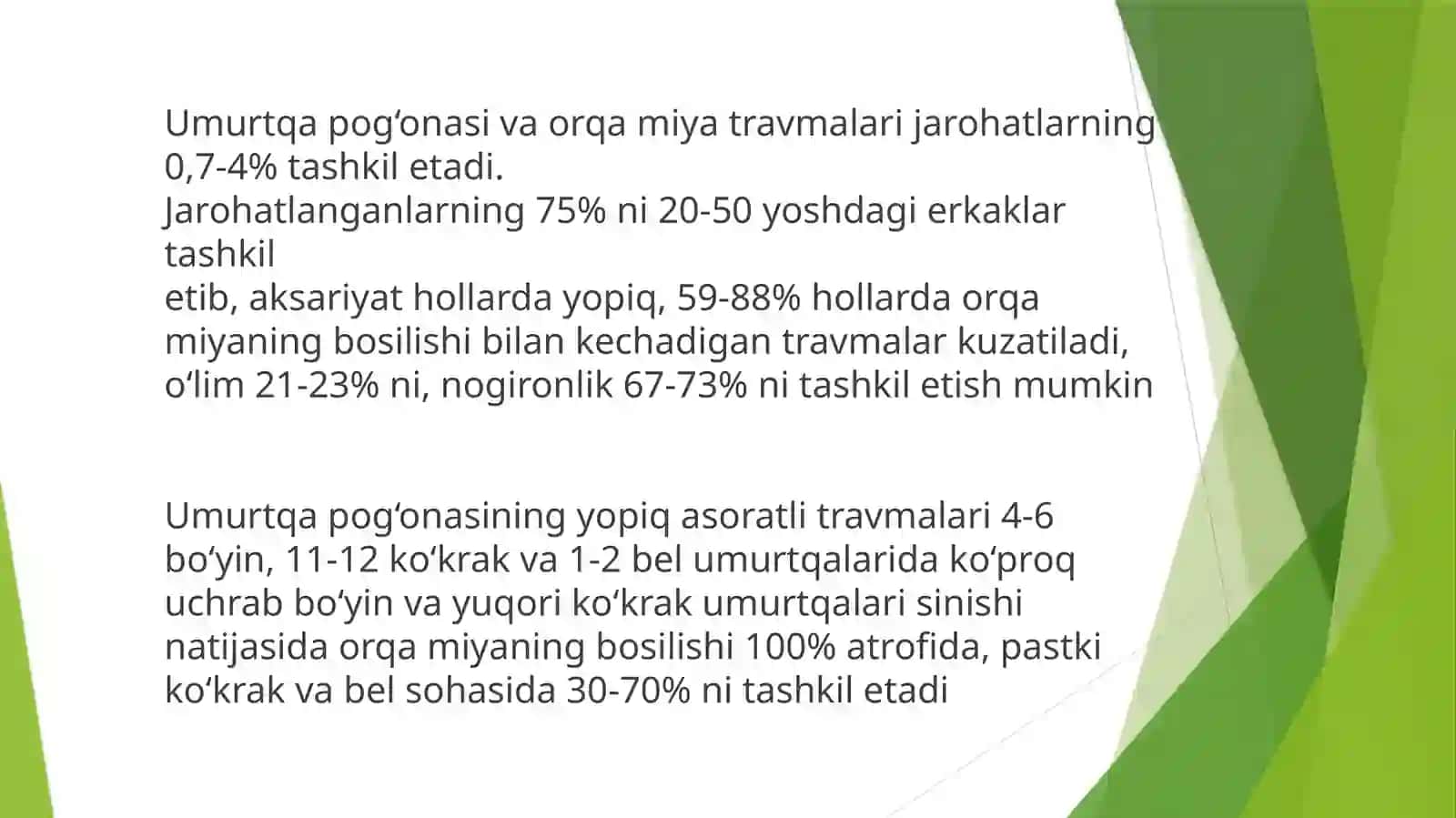 Umurtqa pog’onasi travmasi 3