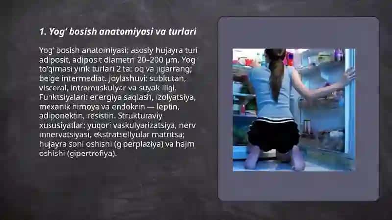 Yogʻ bosish anatomiyasi va turlari 3