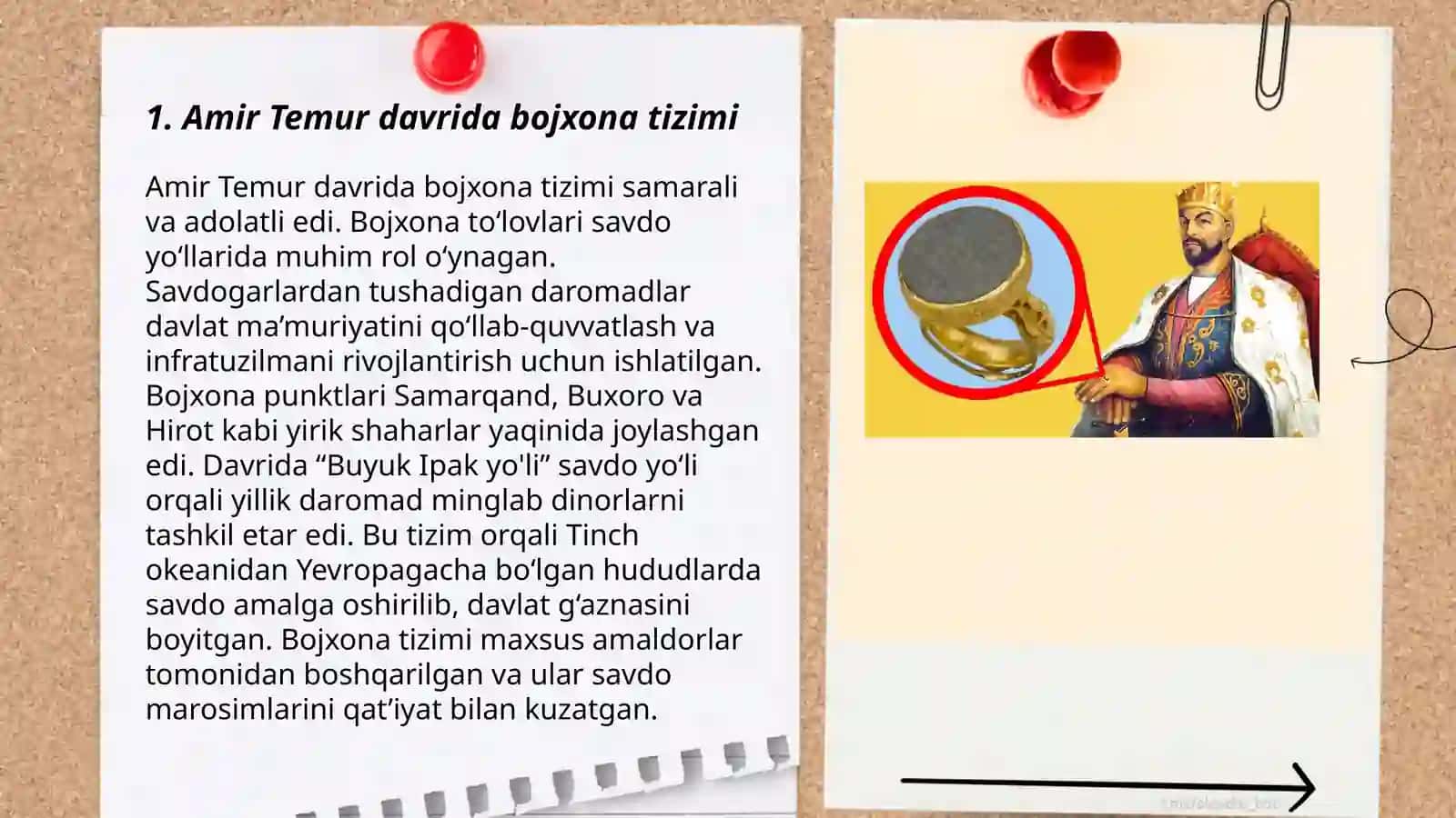 Bojxona ishining A.Temur davridagi rivoji 3