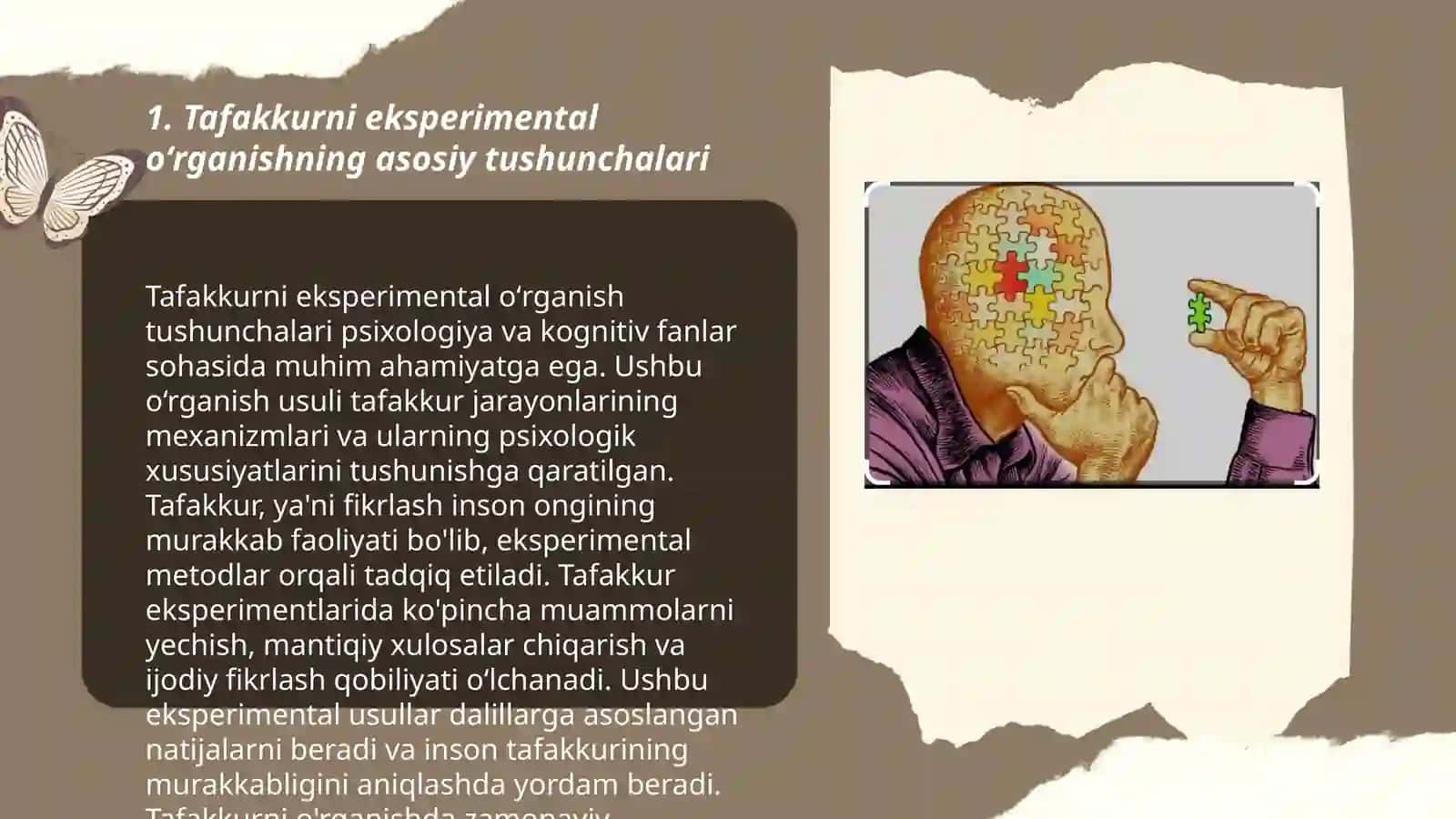 Tafakkurni eksperimental oʻrganish 3