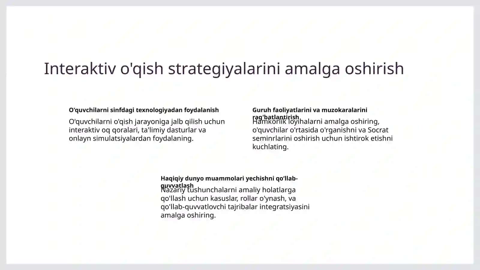 O'quvchiga pedagogik taʼsir koʻrsatish mahorati 3