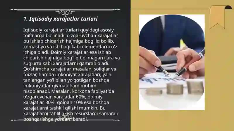 Iqtisodiy xarajatlar va foyda 3