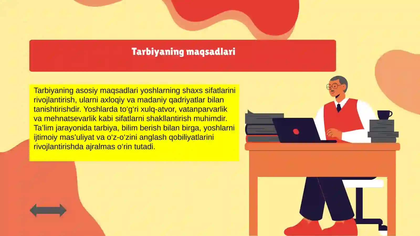 Pedagogik jarayonlar tarbiyaning mazmuni 3