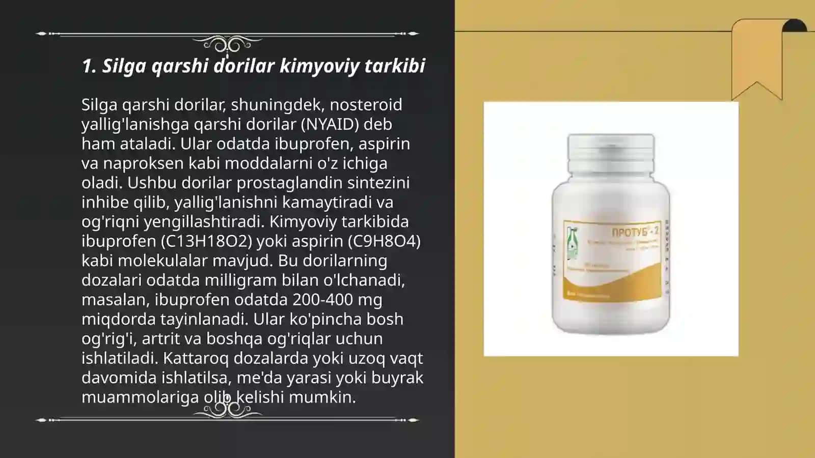 Silga qarshi dori vositalari 3