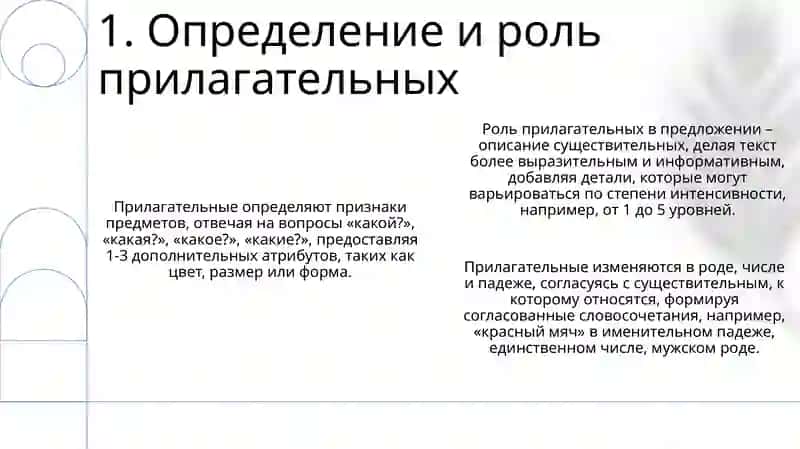 Презентация Тема:Имяприлагательное 3