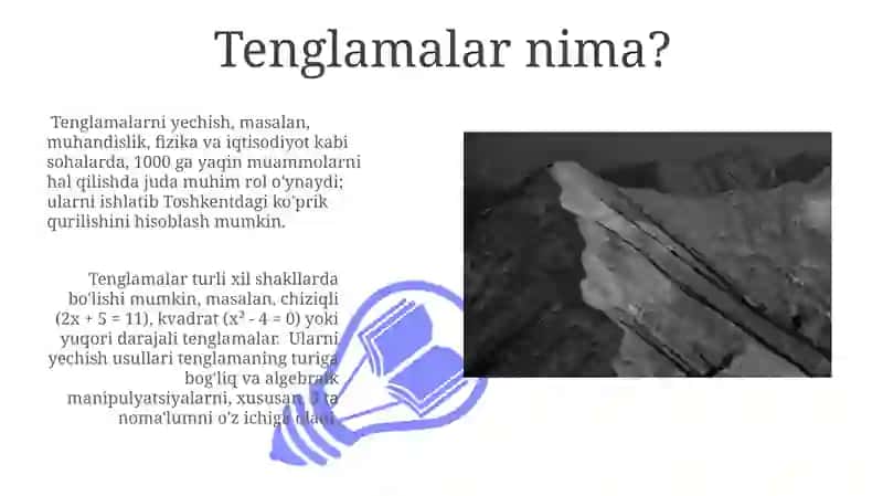 Tenglamalar va Tengsizliklarni Yechish Usullari 3