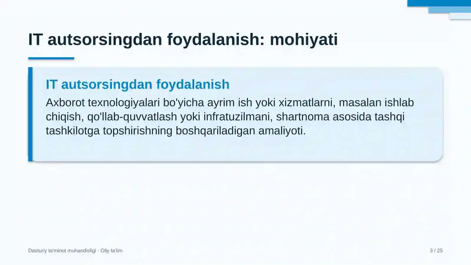 sun'iy yo'ldosh aloqasida it autsorsingdan foydalanish 2564 3