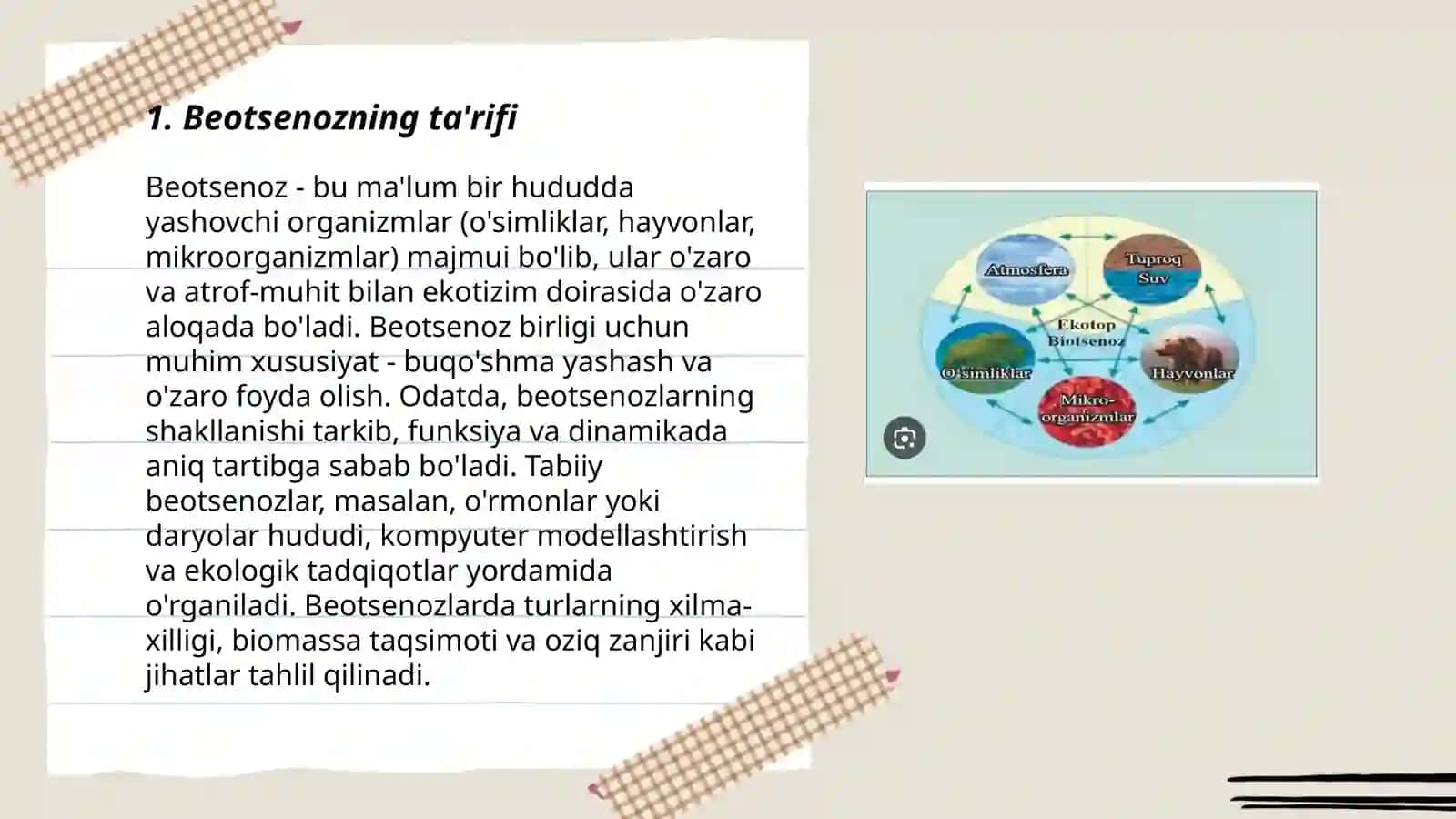 Beotsenozning tuzilmasi 3