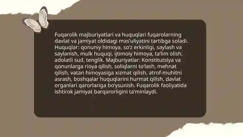 Fuqarolik tarbiyasi 3