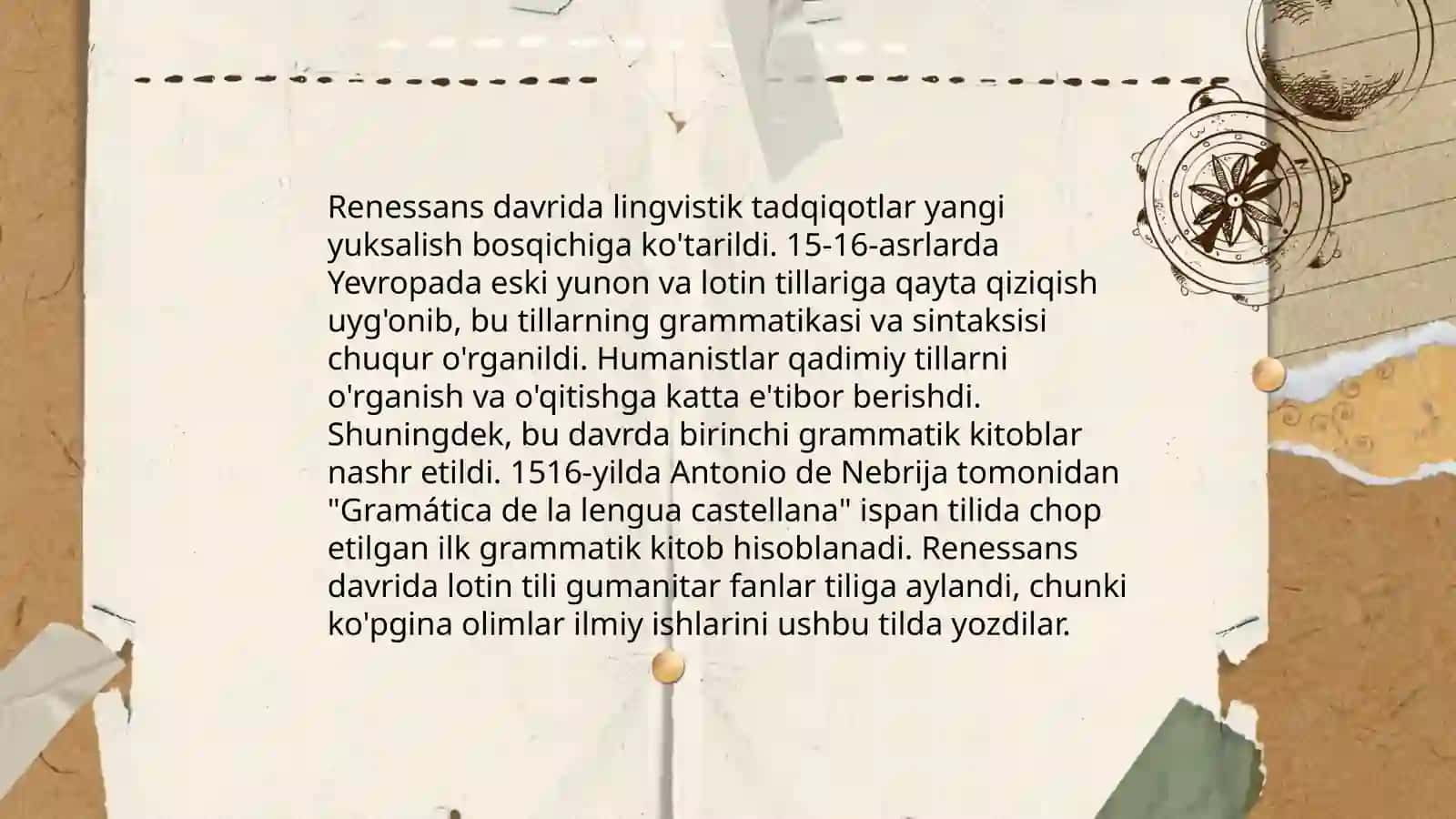 Yevropada uyg'onish davridagi tilshunoslik 3