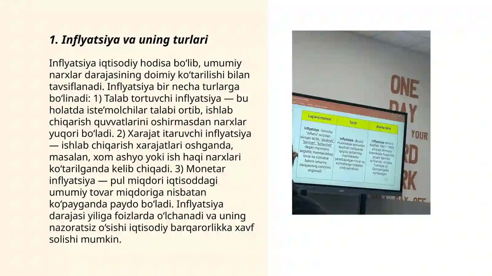 Inflyatsiyaga qarshi siyosat 3
