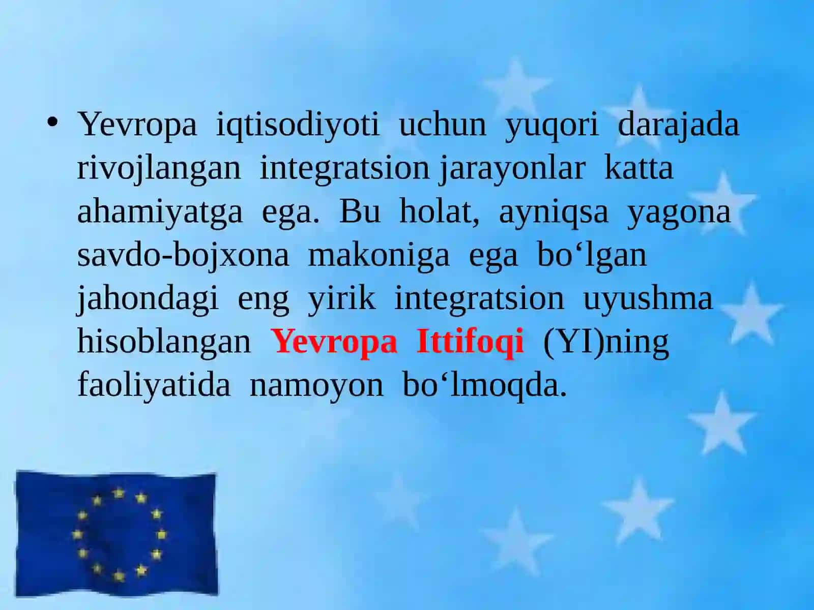 Yevropa iqtisodiyoti 3
