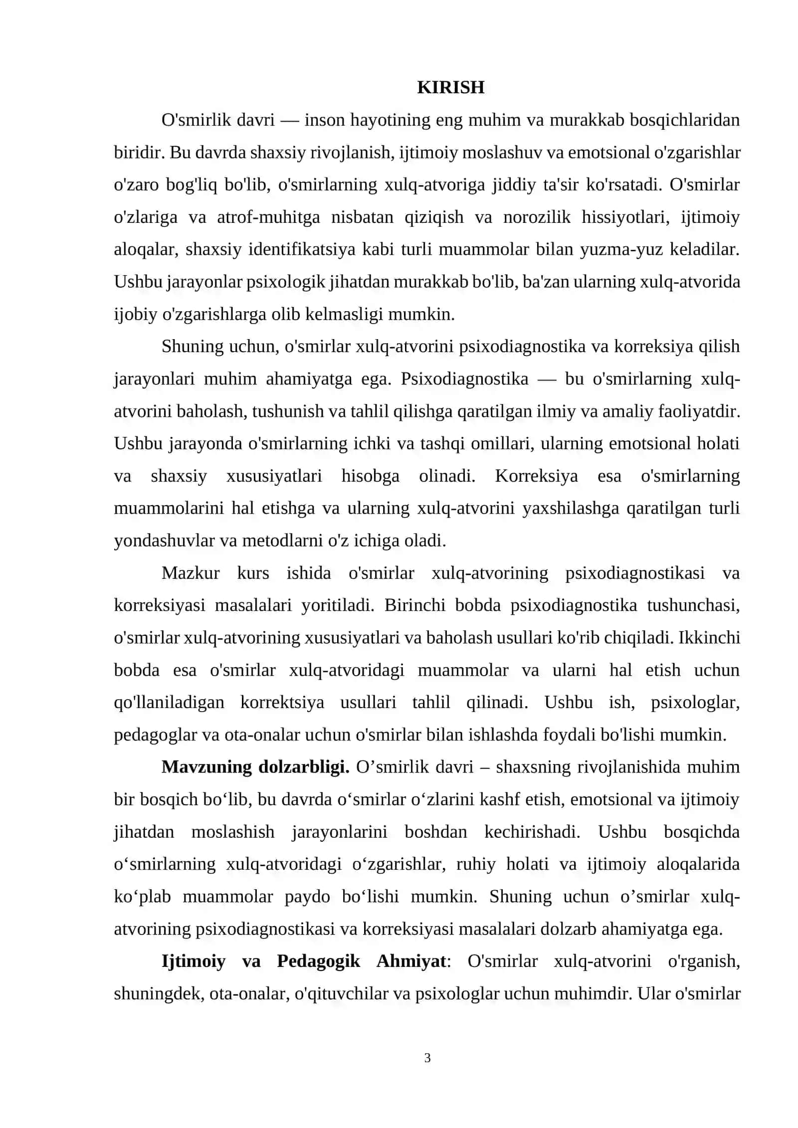 O’smirlik davridagi psixologik inqiroz 3
