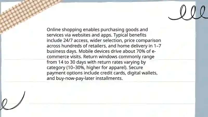 Online Shopping Guide 3