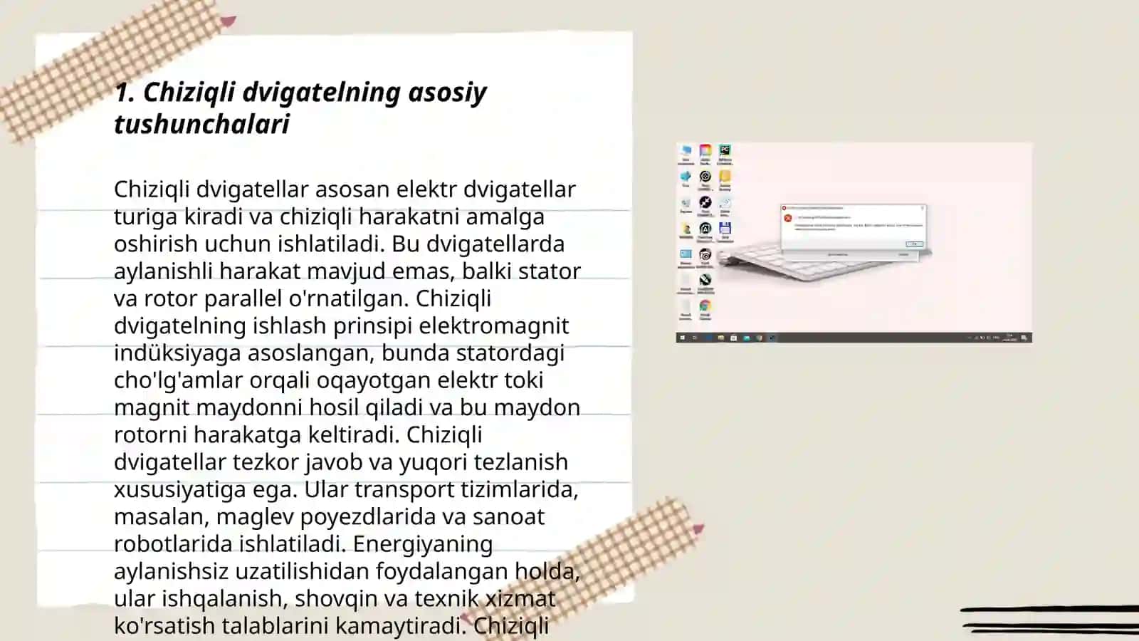 Chiziqli xarakat dvigatellari 3