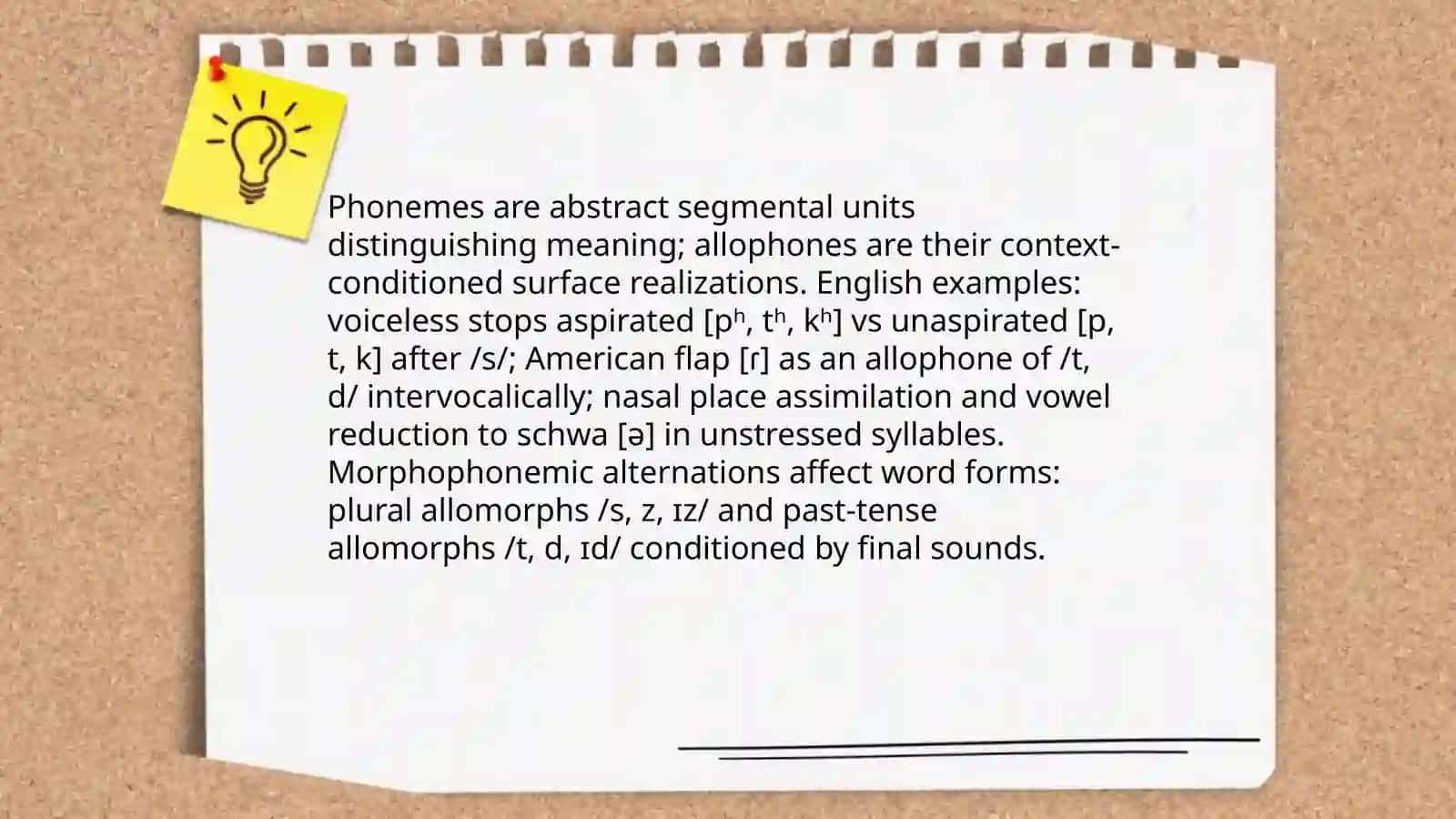 Phonetic and morphological aspects of words 3