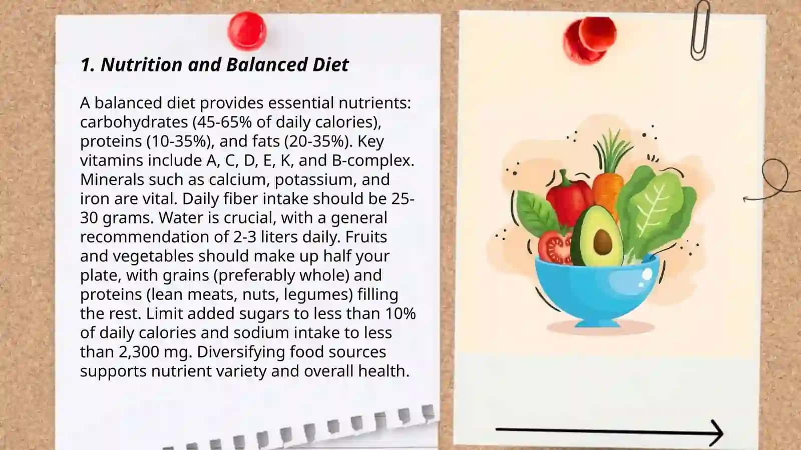 Health and Lifestyle Plan Information 3