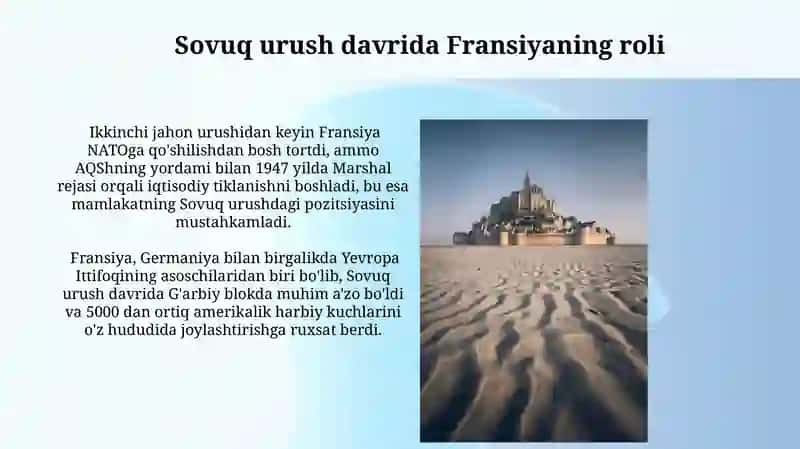 Ikkinchi Jahon Urushidan Keyin Fransiya 3