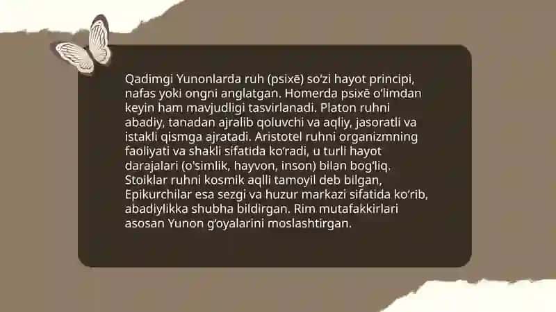 Antik davr psixologiyasi 3