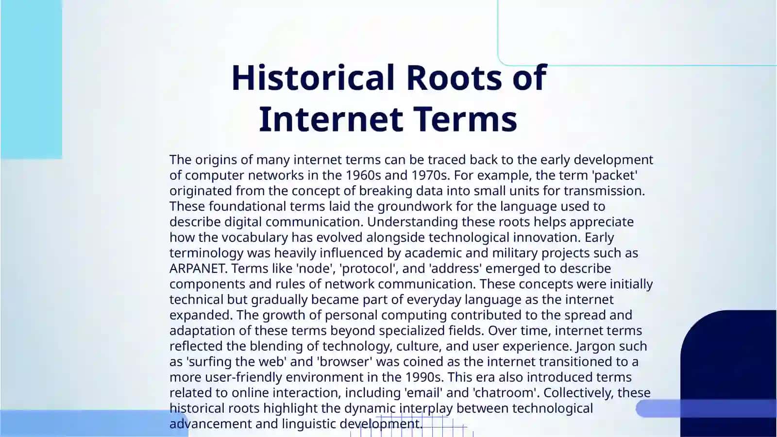 INTERNET TERMS 3