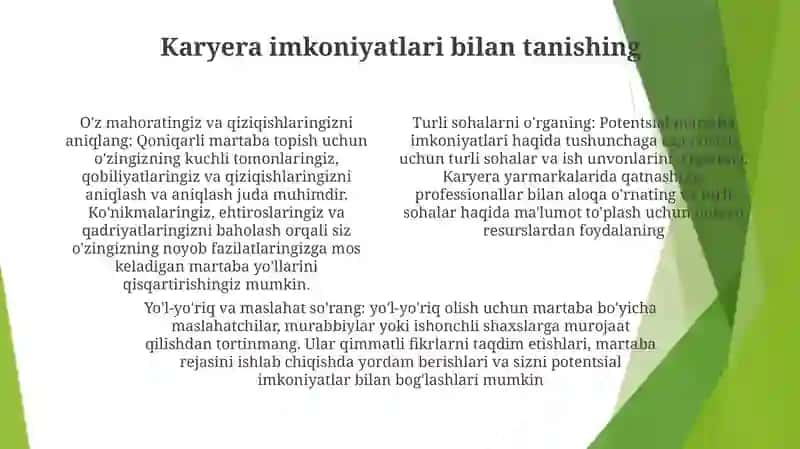 Kasb Tanlash Sirlari 3