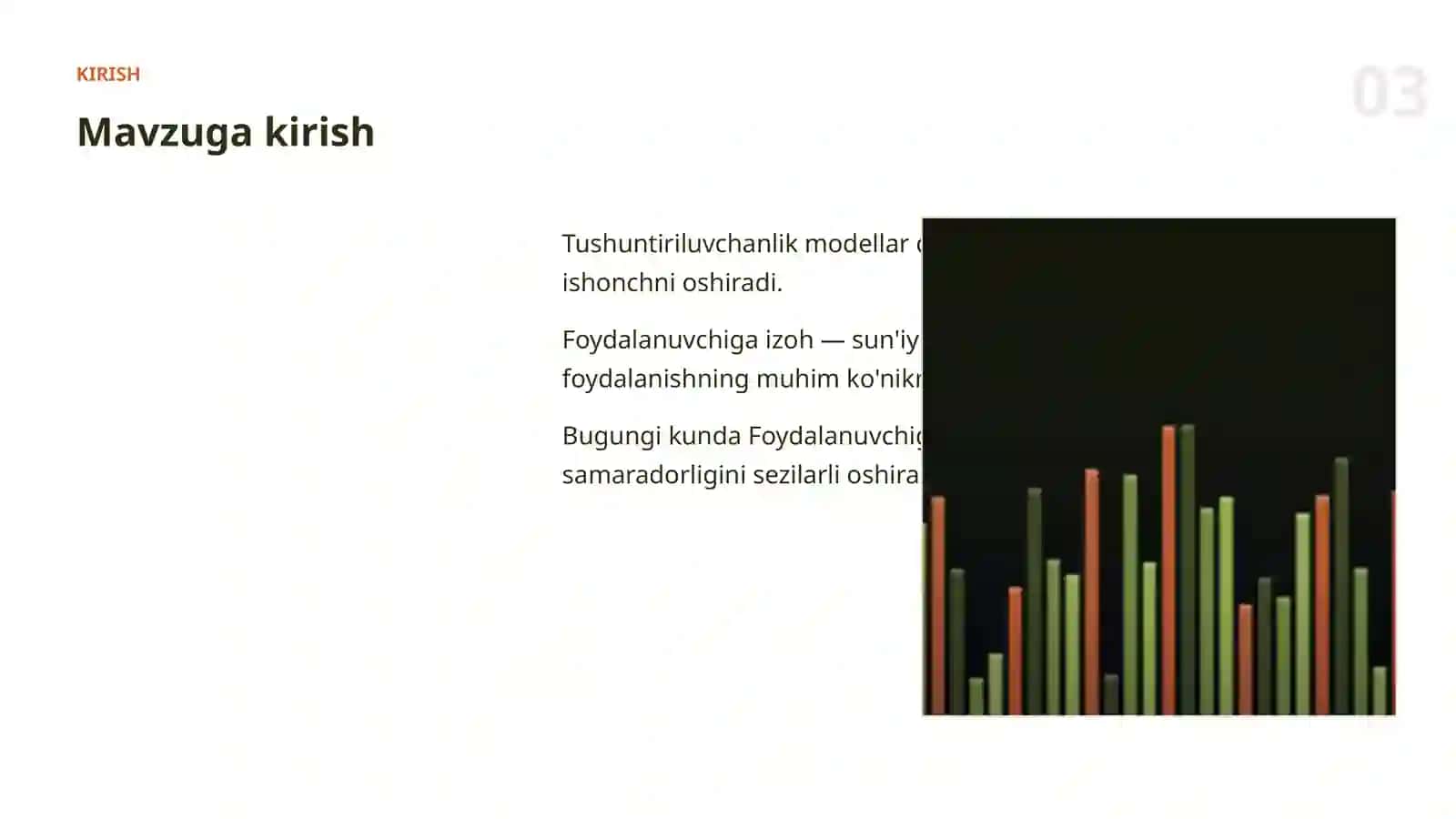 TUSHUNTIRILUVCHANLIK 3