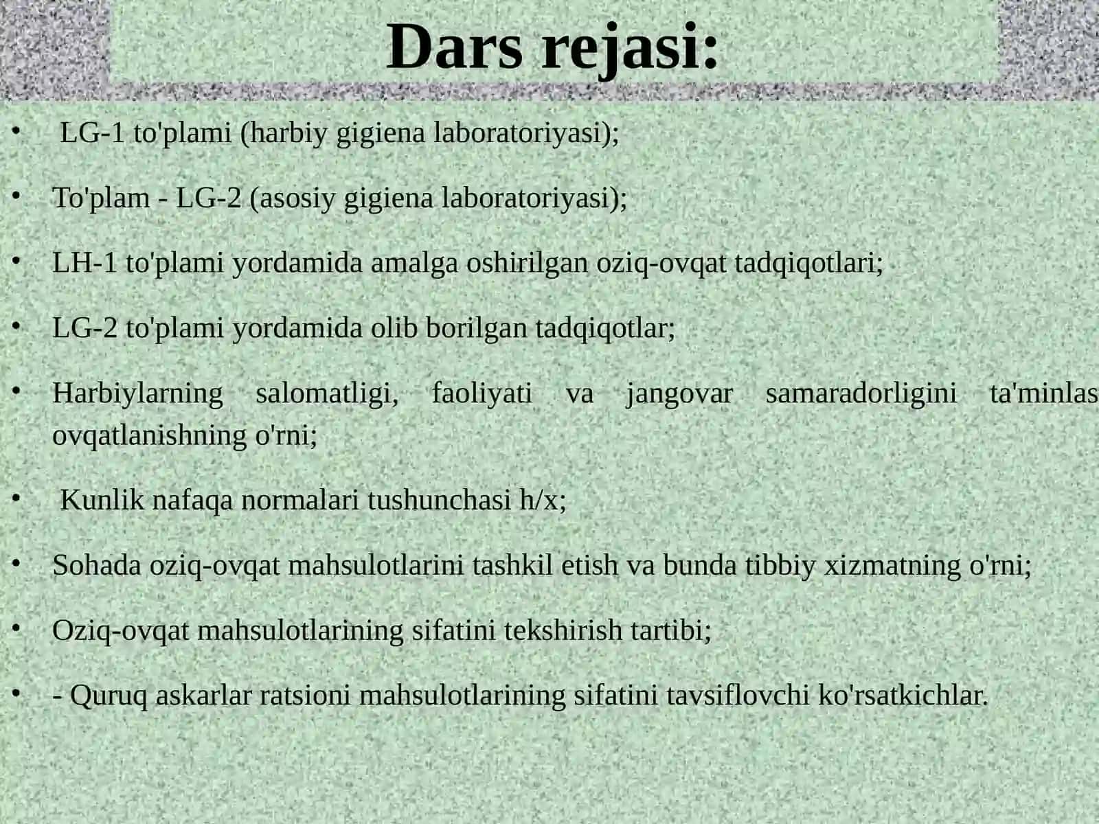 Dala gigienik laboratoriyalari 3