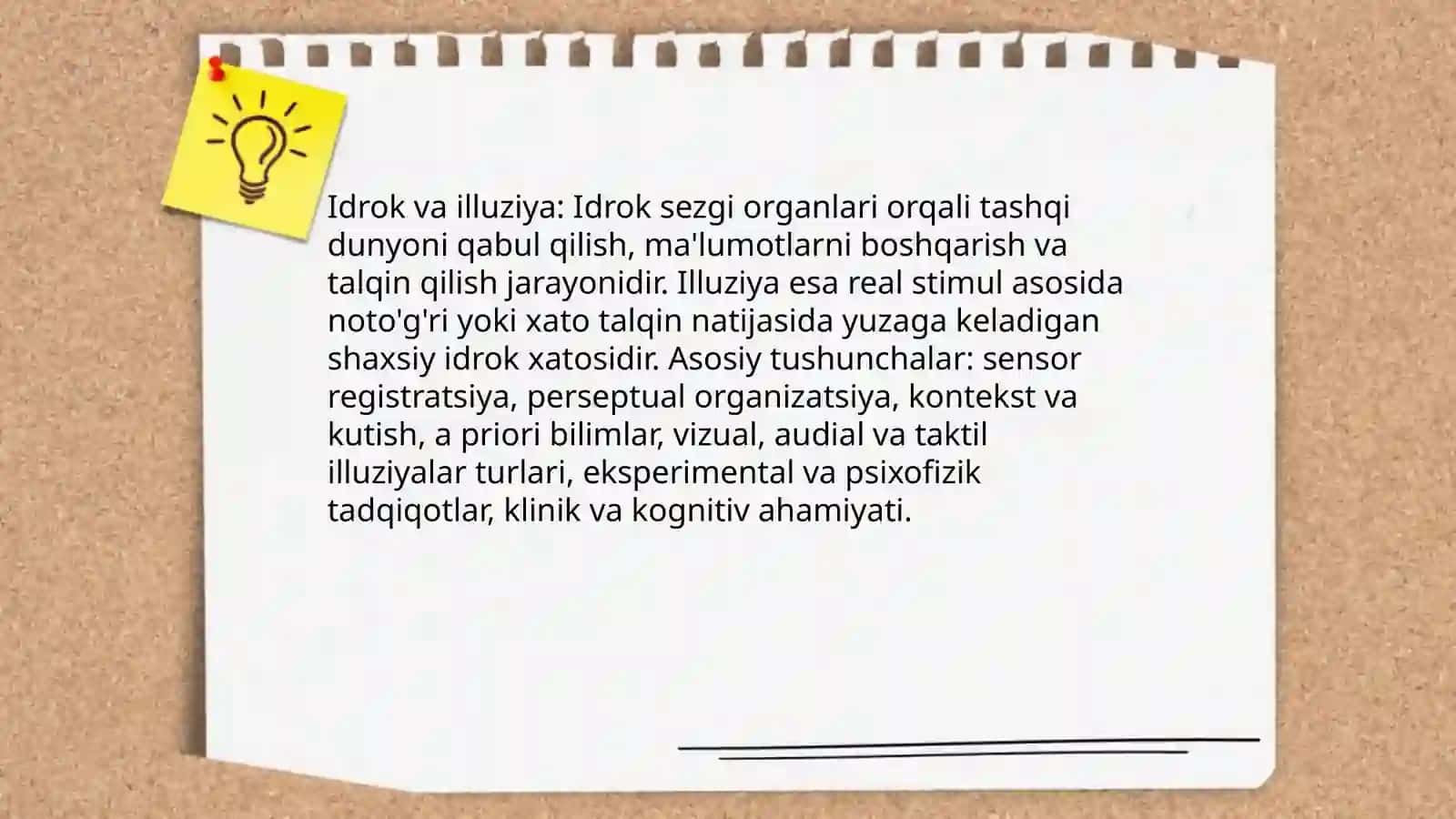 Idrok va illuziya 3