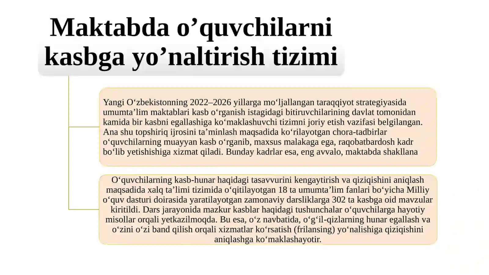 O’quvchilarini Kasbga Yo’naltirib O’qitish Ishlari 3