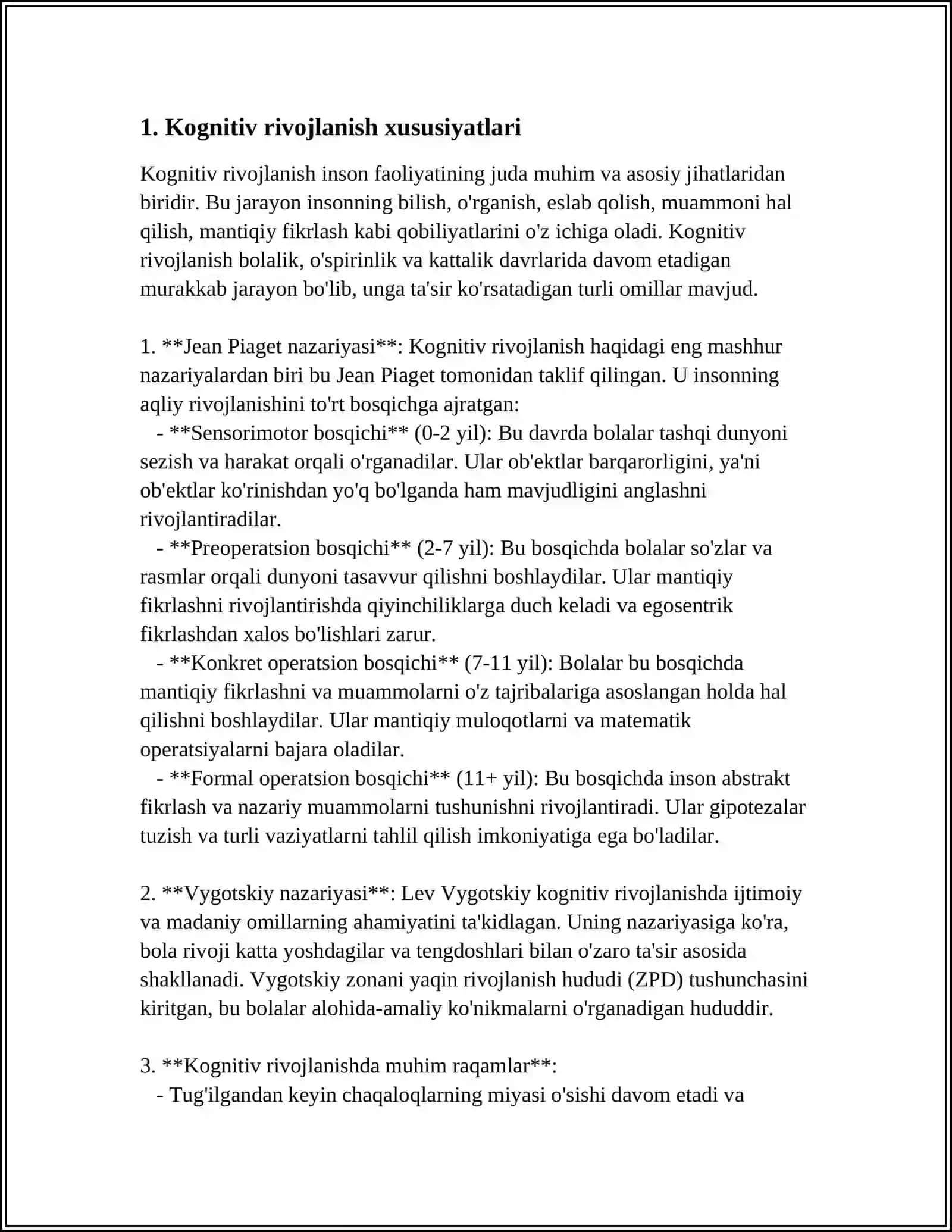 MAKTABGACHA YOSH DAVRIDA PSIHIK RIVOJLANISH HUSUSIYATLARI 3