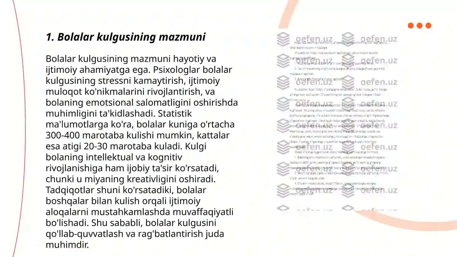 Bolalar kulgusi 3