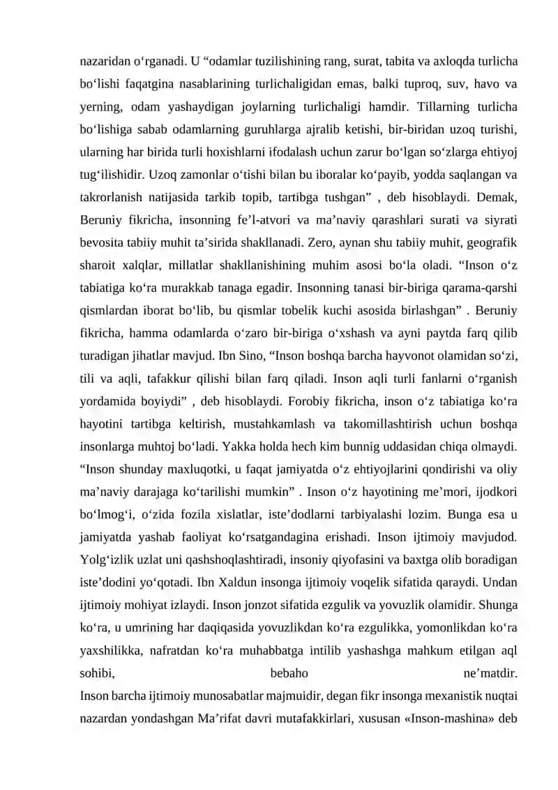 INSONNI TUSHUNISHGA DUALIZM VA MONIZM NUQTAI NAZARIDAN YONDASHUV 3