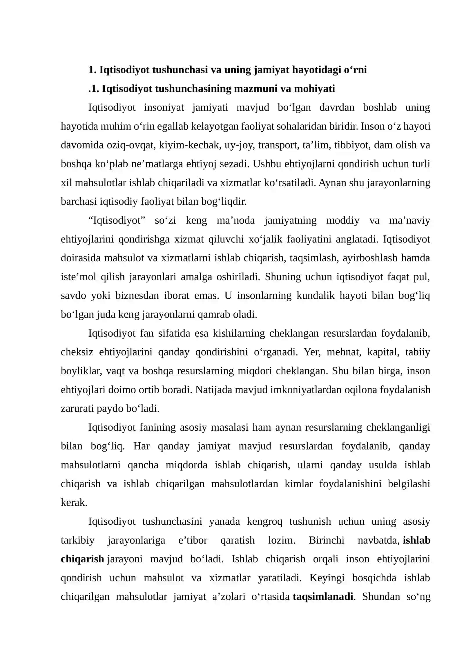 IQTISODIYOT ASOSLARI 3
