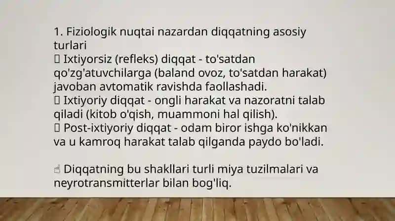 Diqqatning barqarorligini o‘rganish 3