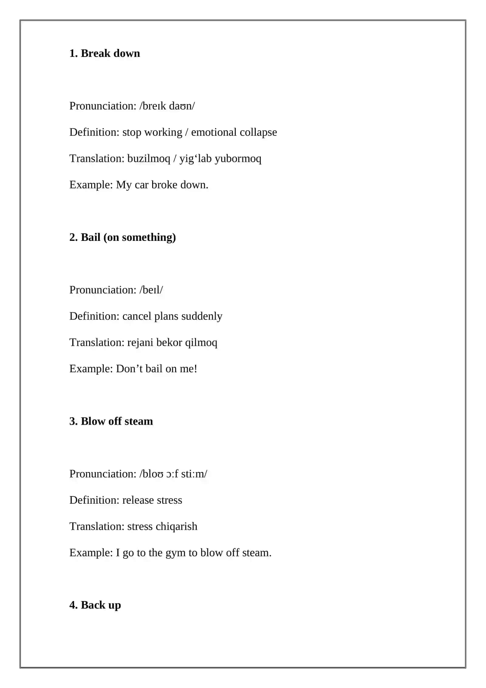 Introduction to the Dictionary of Colloquial Words 3
