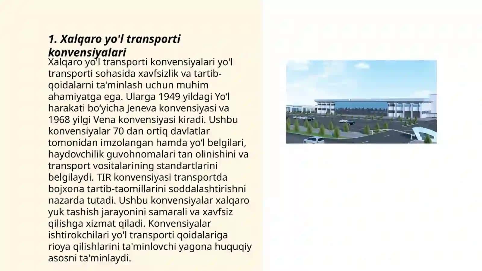 Xalqaro transport konvensiyalari 3