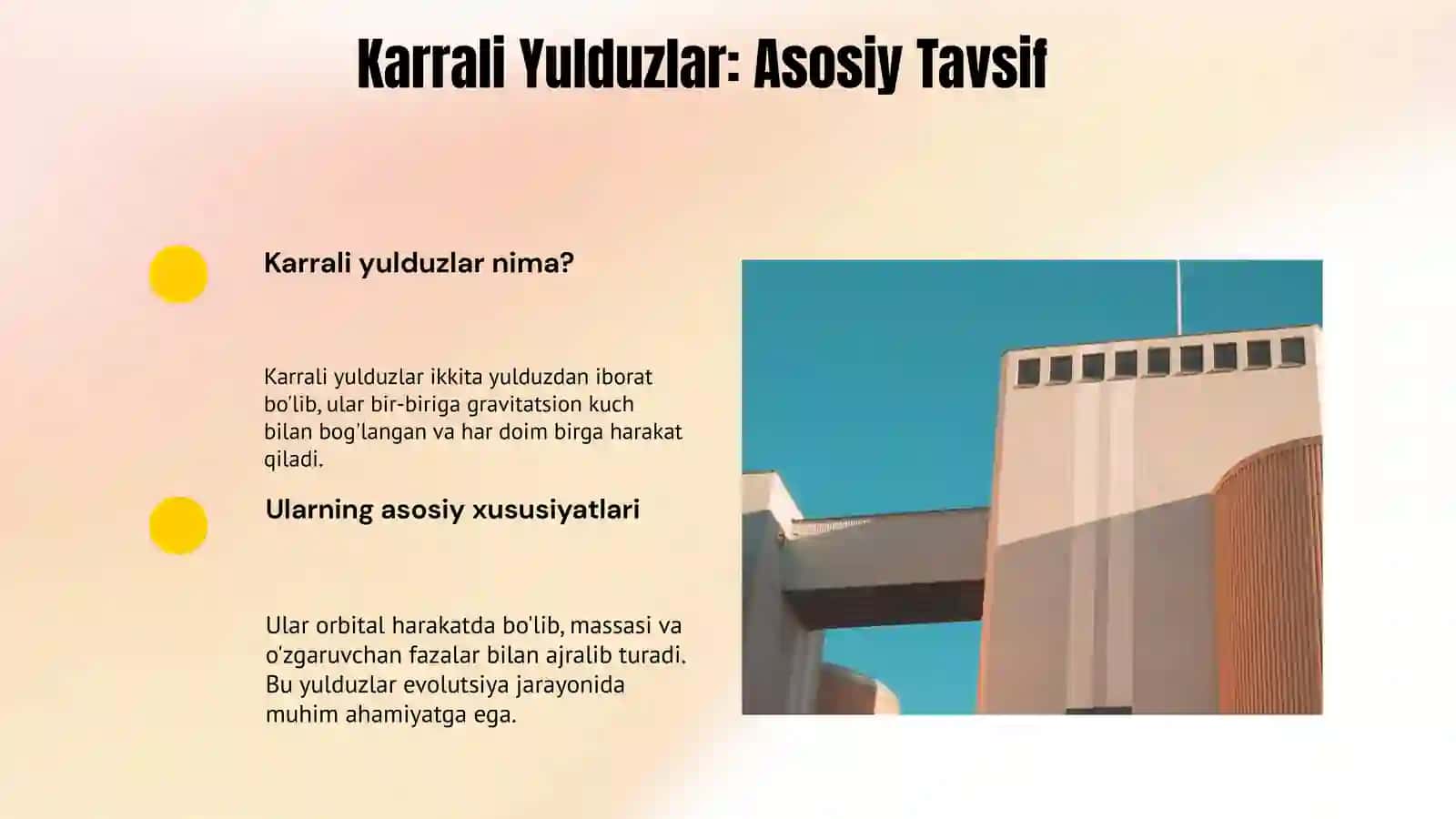 Karrali va o'zgaruvchan yulduzlar 3