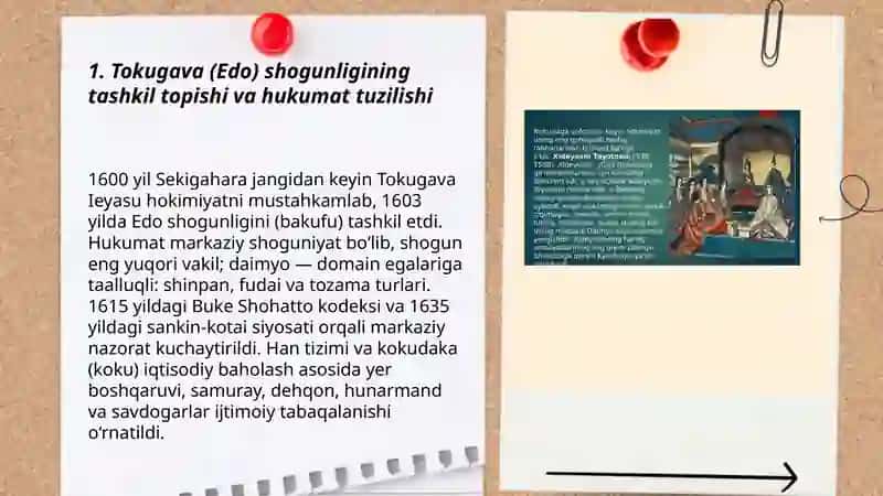 Yaponiyada XVII-XIX asrlarda davlat tuzumi 3
