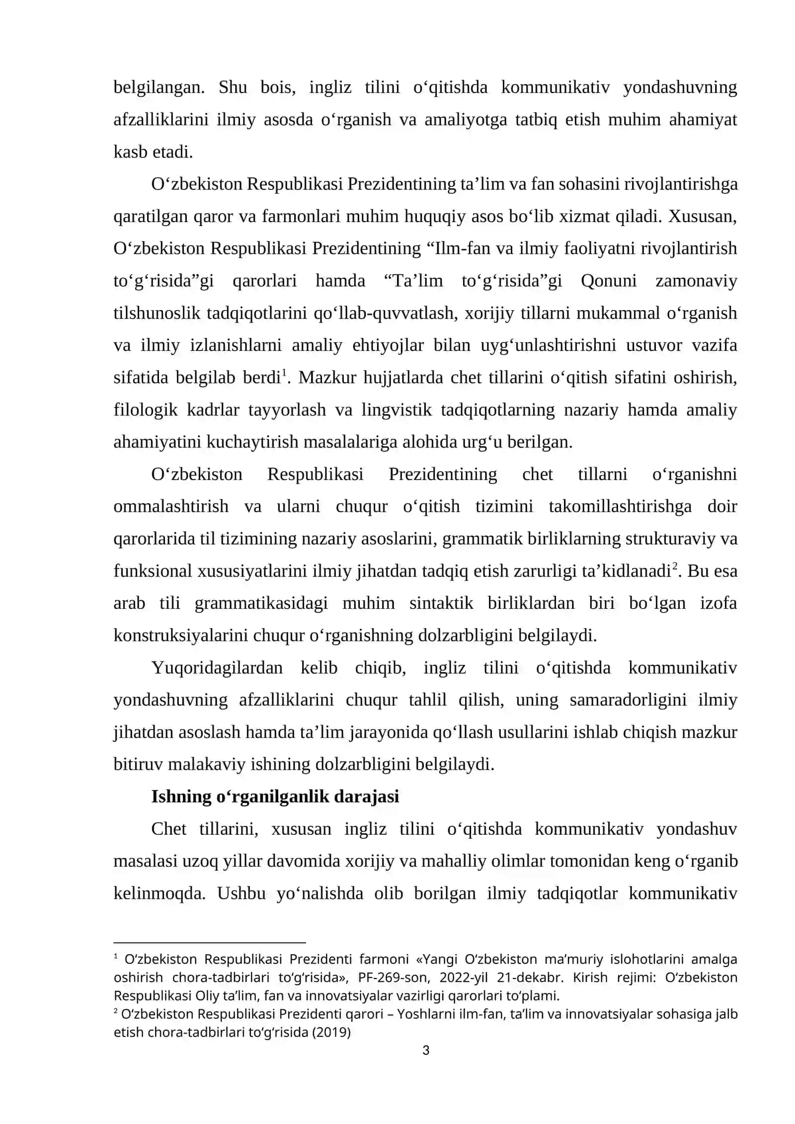 INGLIZ TILINI O’QITISHDA KOMMUNIKATIV YONDASHUVDAN FOYDALANISH 3