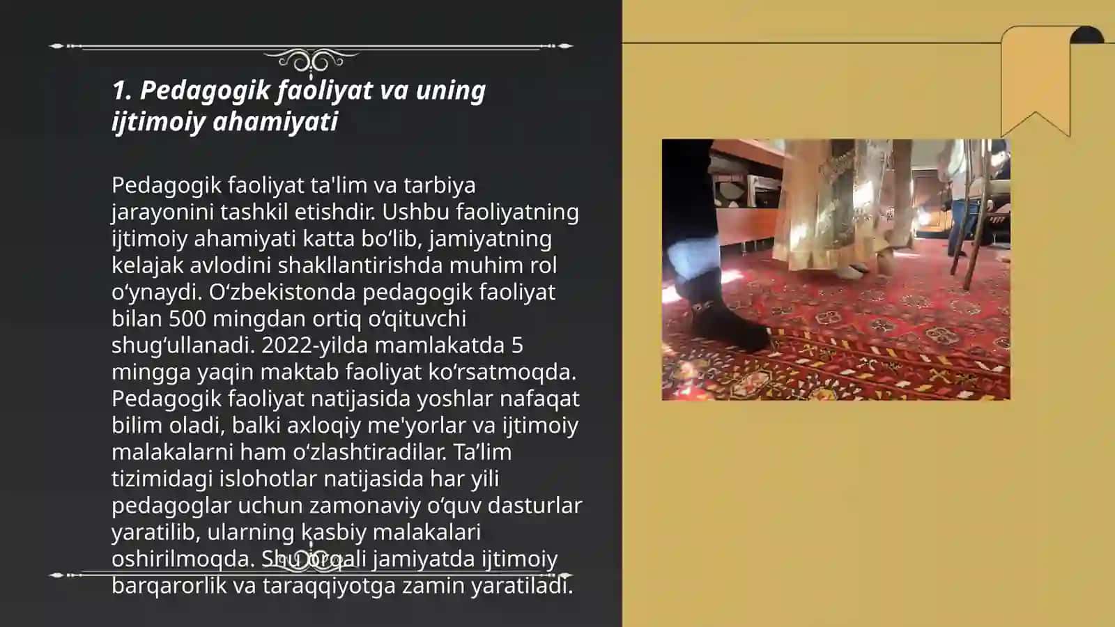 Pedagog kasbini mohiyati 3
